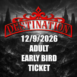 DESTINATION 2026 @ The Forge, Sheffield (Sat 12/9/2026) EARLY BIRD